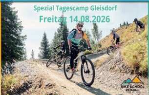 Bike School Pekoll eXplore. Rookie Tagescamp Gleisdorf (6-12J.) für Fortgeschrittene